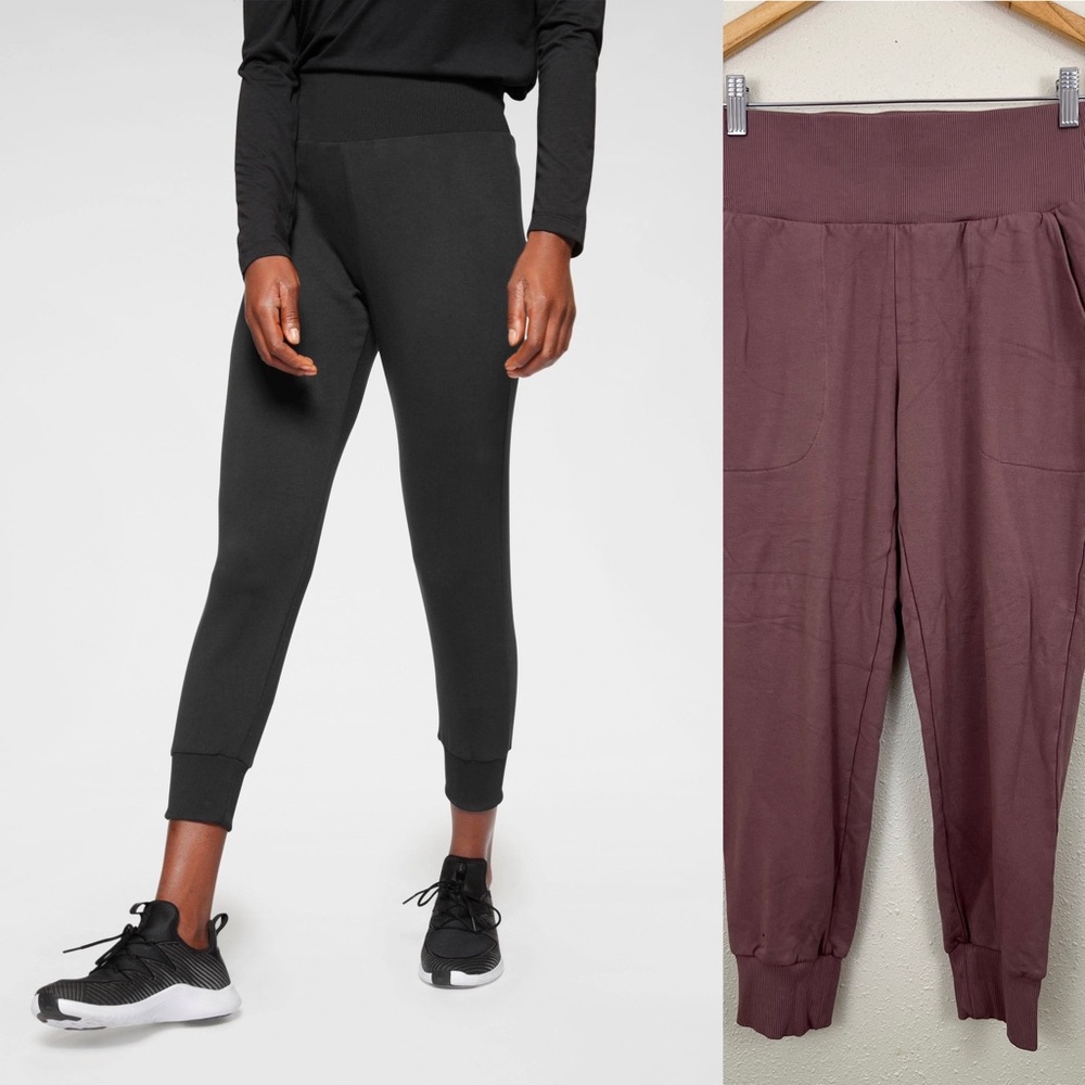 NIKE Yoga Flow Hyper 7/8 Joggers Womens Size Small - Picture 1 of 8